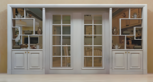 Z04# Curio Shelves